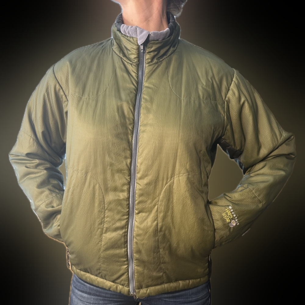 Mountain Hardware women's green jacket size small